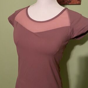 Athletic Top, Criss-Cross Back with Built in Bra - Size XL